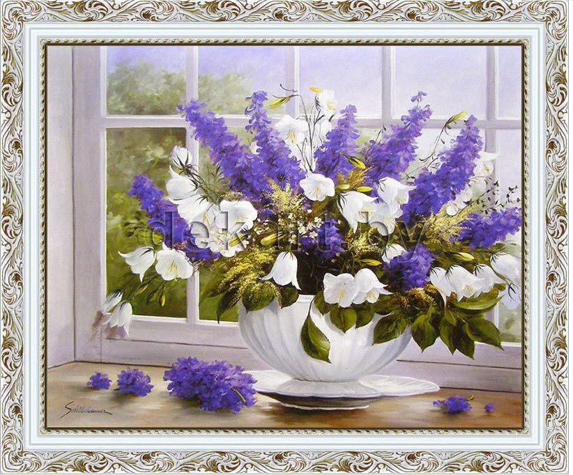 Картина - репродукция Летний букет 40х50см арт.8Л0365 по цене 