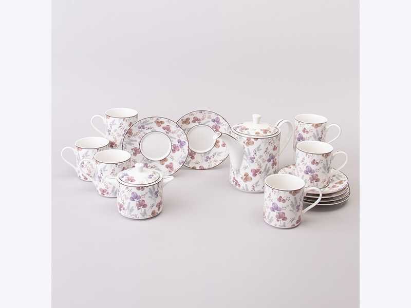 Сервиз чайный Лефард Блоссом на 6пер 14пр, фарфор арт.165-605 по цене 