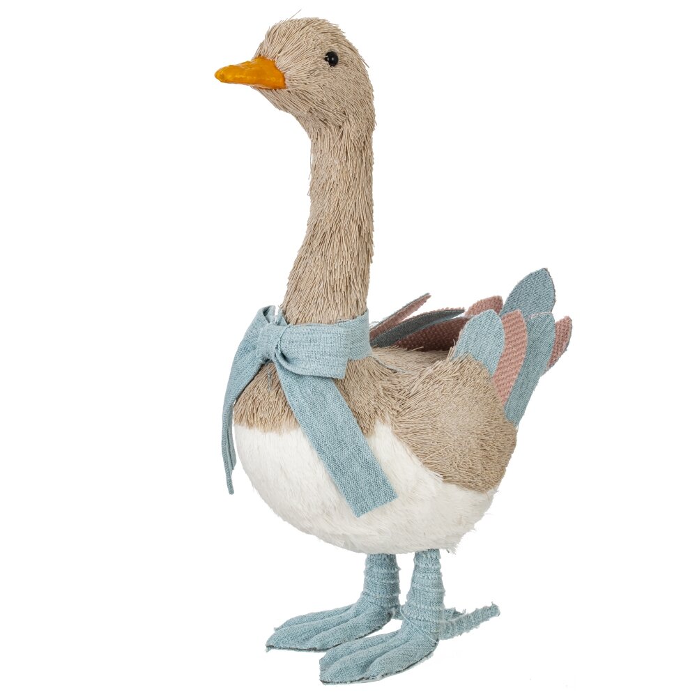 Фигурка декоративная Гусь 16х10,5х33см арт.815148 по цене 