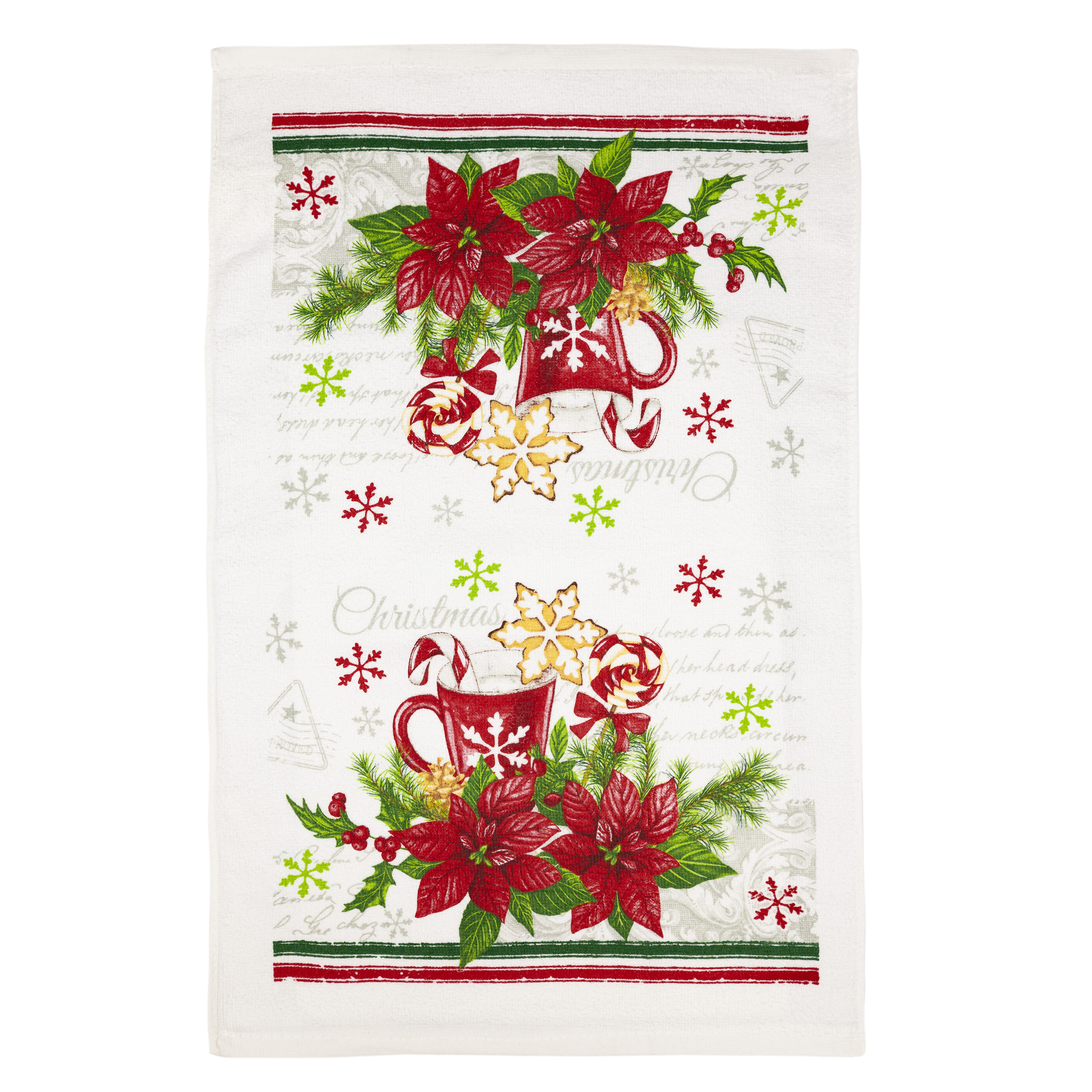 Полотенце кухонное Звезда красный 38х63см, арт.ЗВЕЗДА по цене 