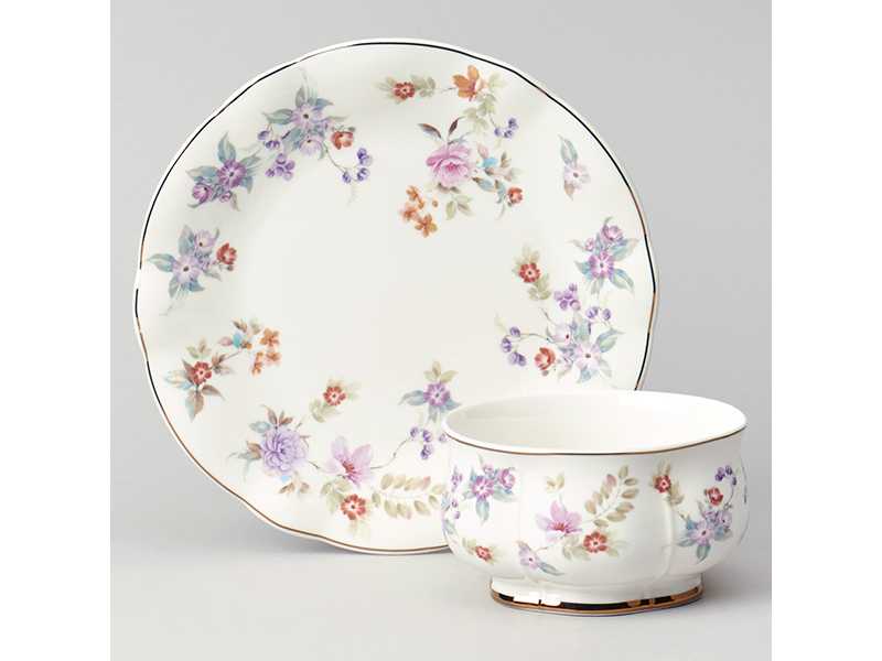 Набор для завтрака Лефард Времена года 2пр 440мл, фарфор арт.42-564 по цене 