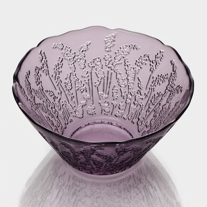 Салатник Магистро Французская лаванда 470мл, стекло арт.9080436 по цене 