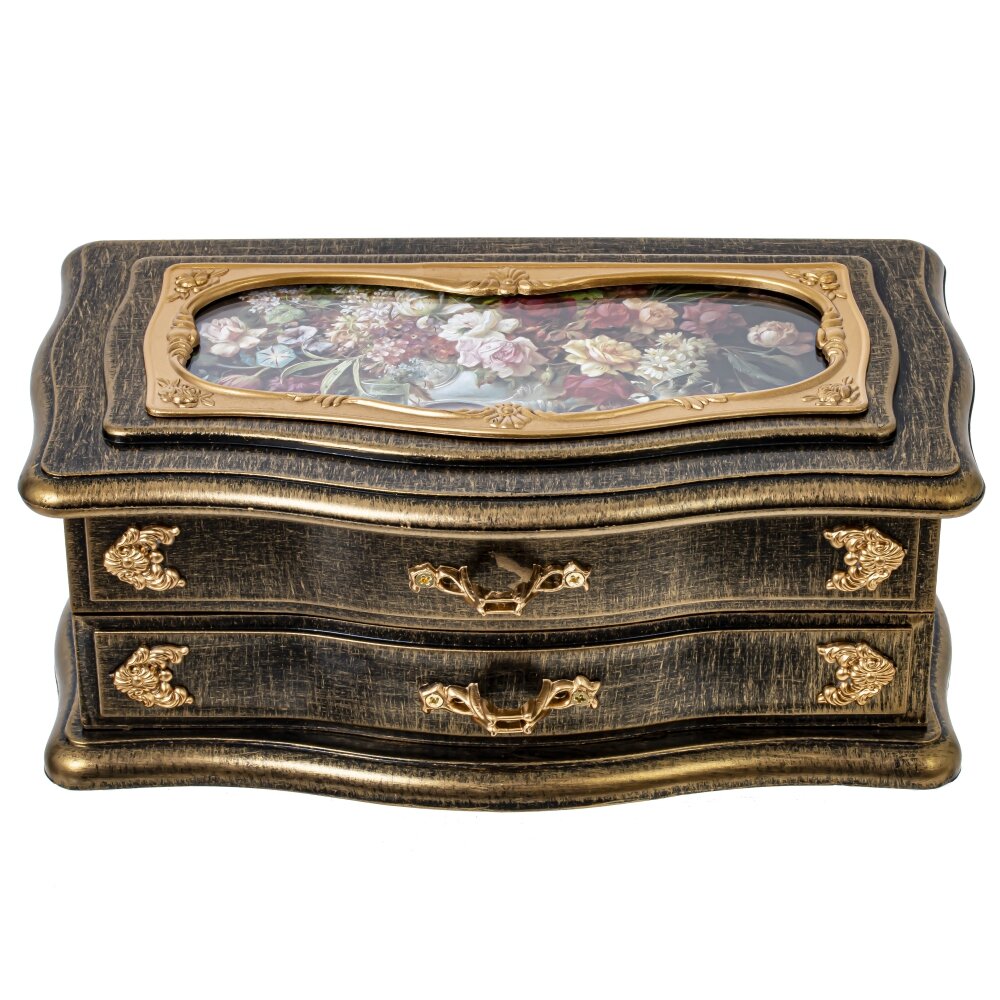 Шкатулка для украшений музык 21,5х12х9см арт.714963 по цене 