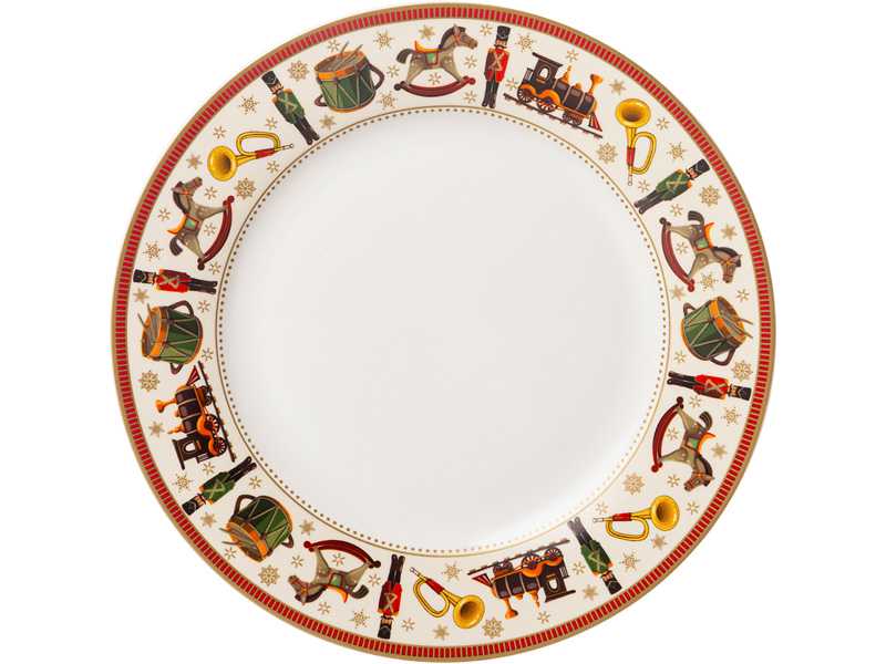 Тарелка закусочная Лефард Щелкунчик фарфор 20,5см арт.85-1920 по цене 