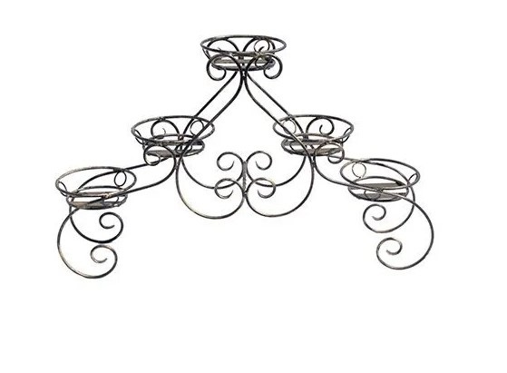 Подставка для цветов Альпы сталь 130х28х75см по цене 