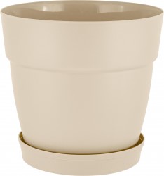 Горшок ИнГрин Вилла де Фиори с поддоном 4л 20см, калифорнийский миндаль по цене 