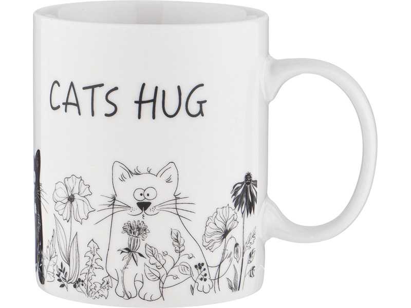 Кружка Лефард Котомания 340мл белый арт.260-761 по цене 