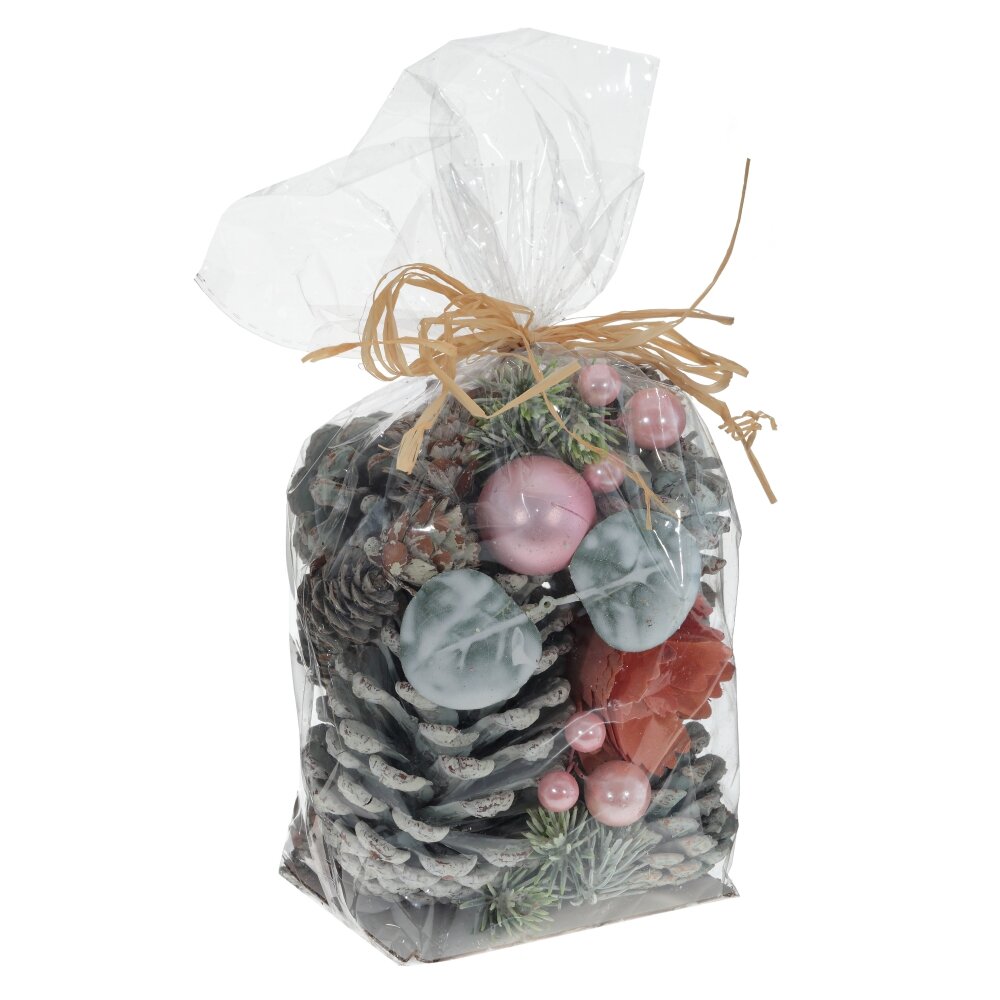 Изделие декоративное Новогодняя композиция Мешочек 11х10х22см по цене 