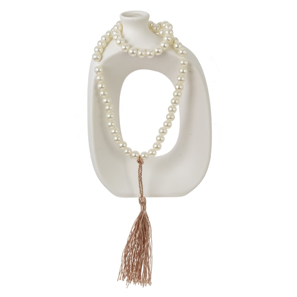 Ваза с ожерельем 12х5x18см, фарфор арт.815538 по цене 