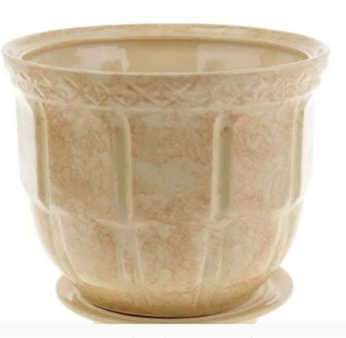 Горшок Атлант 36х66см 18л бежевый, керамика арт.10001818 по цене 