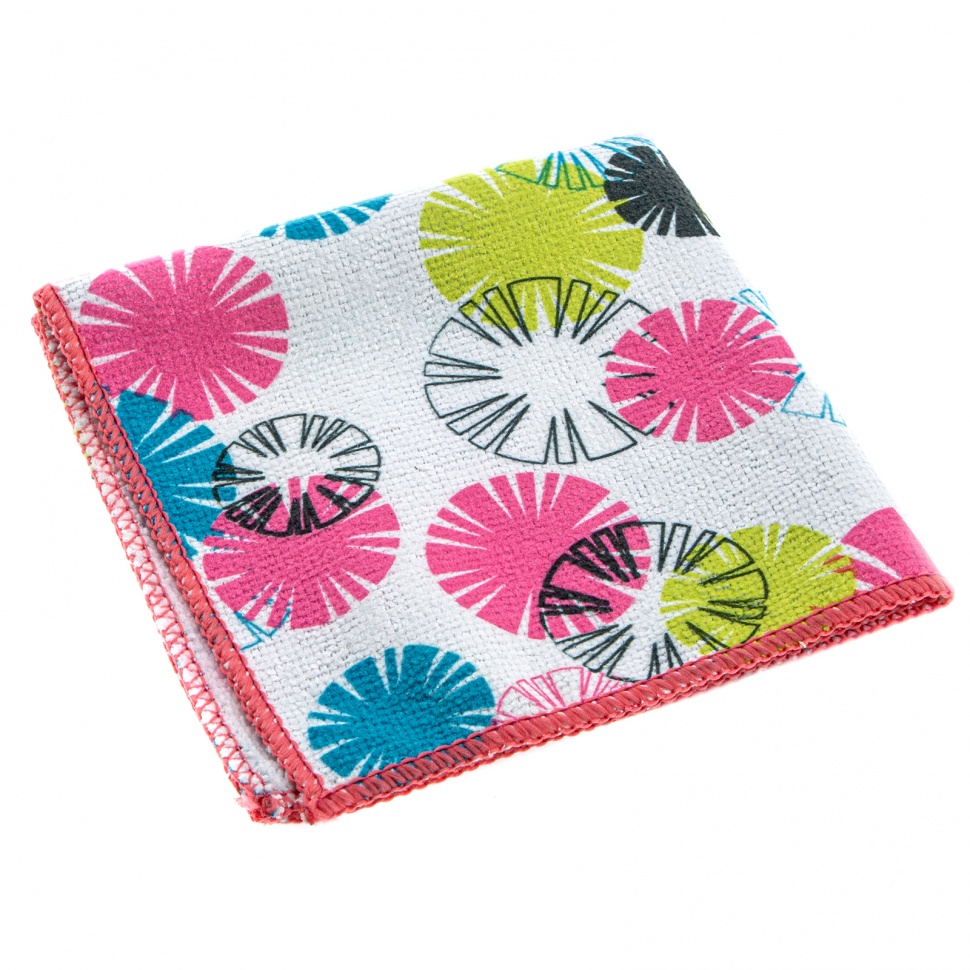 Салфетка из микрофибры универсальная цветная Палисад Хоум 30х30см арт.923445 по цене 