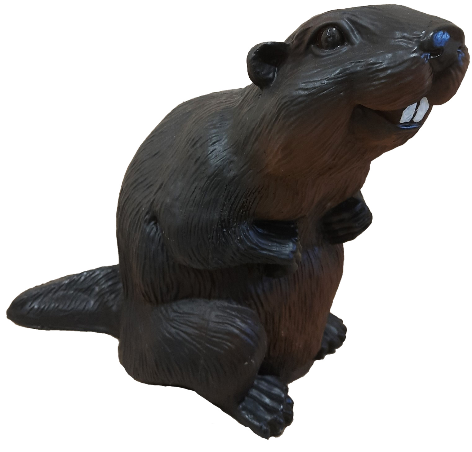 Фигура Бобер большой 43х37см, полистоун арт.ФП430 по цене 