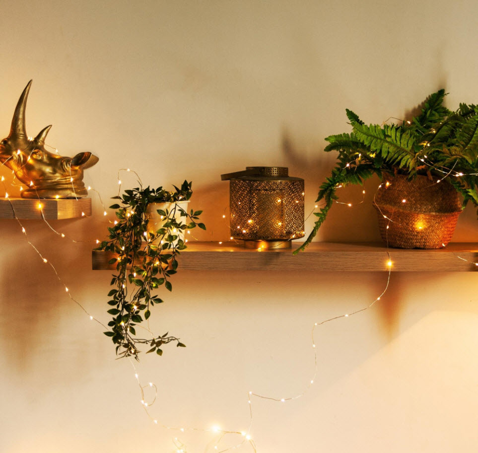 Электрогирлянда Роса 100м 1000 светодиодов, теплый белый, пульт арт.UL-00009944 по цене 