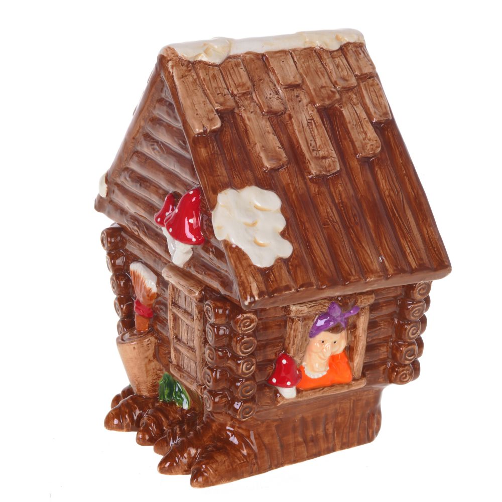 Конфетница Избушка 1600мл 22,5х17х26см, керамика арт.744507 по цене 