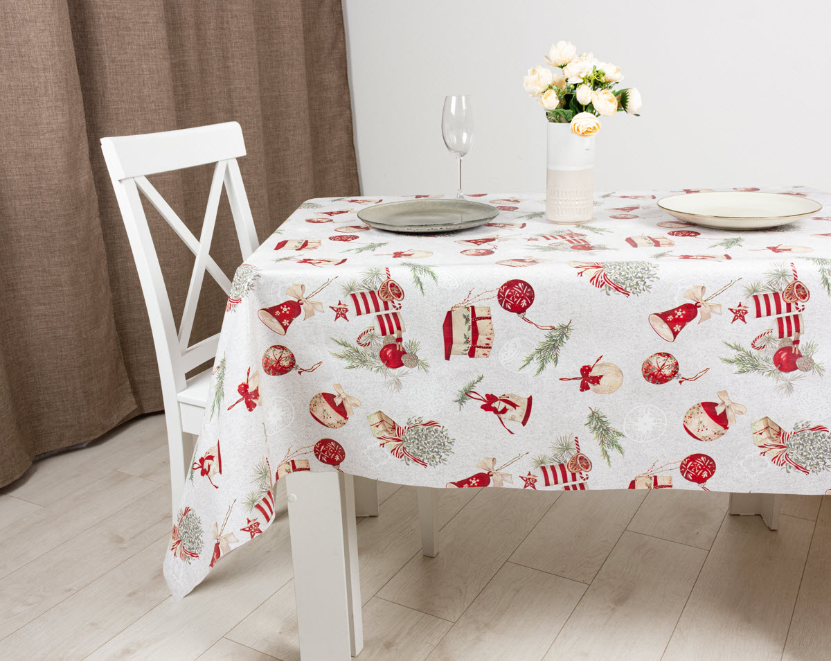 Клеенка Футура Омела 140см ПВХ с основой арт.11317 по цене 