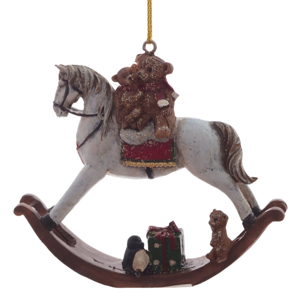 Изделие подвесное Лошадка-качалка 9х1,5х8см арт.811318 по цене 