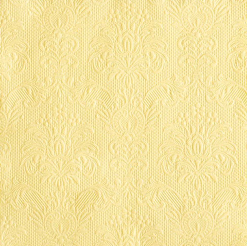 Салфетки бумажные Барокко Ванильный 33х33см 3-х слойные 16л арт.57224 по цене 