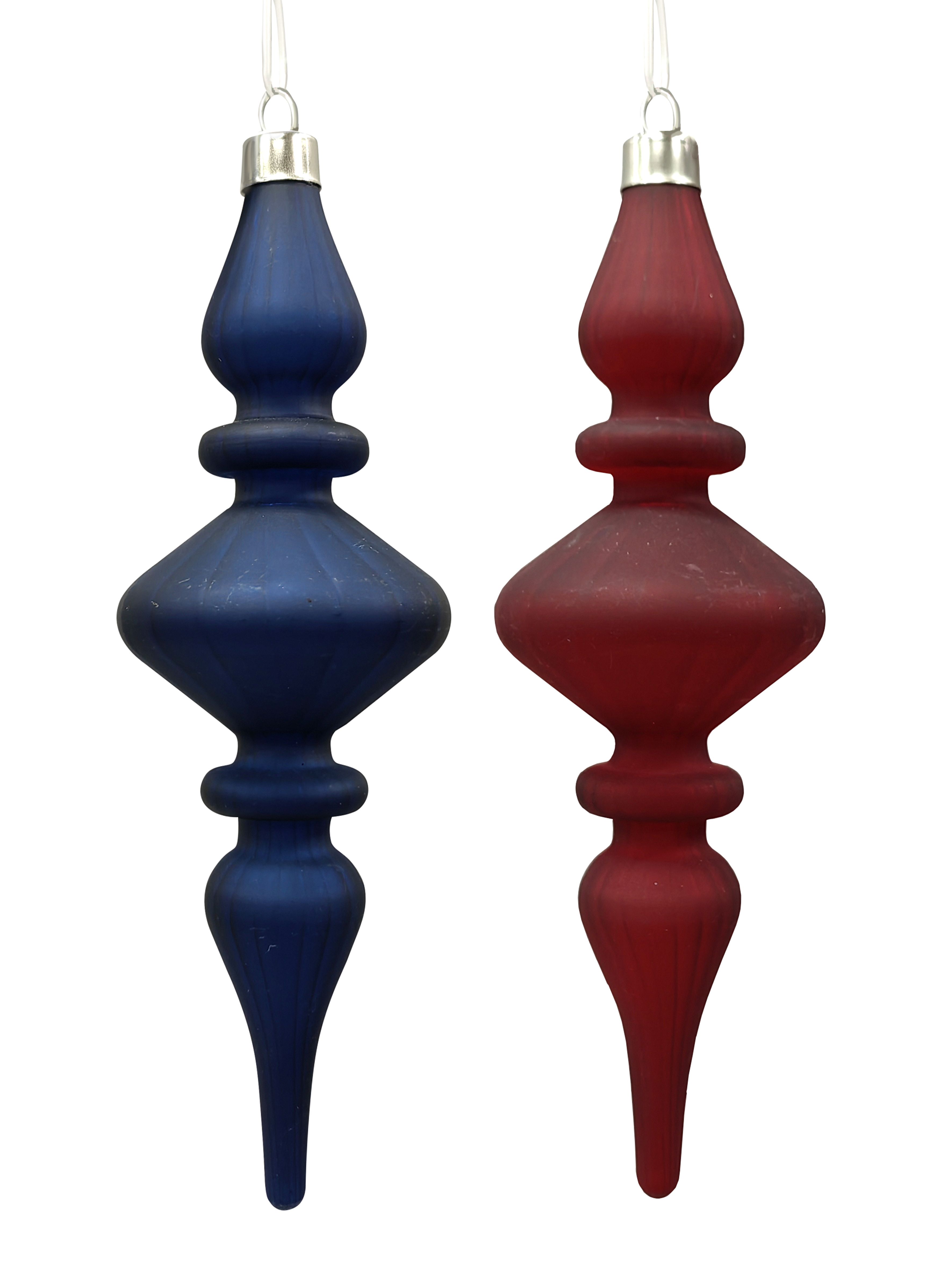 Украшение новогоднее 5,8x5,8x18,9см, стекло арт.95612 по цене 