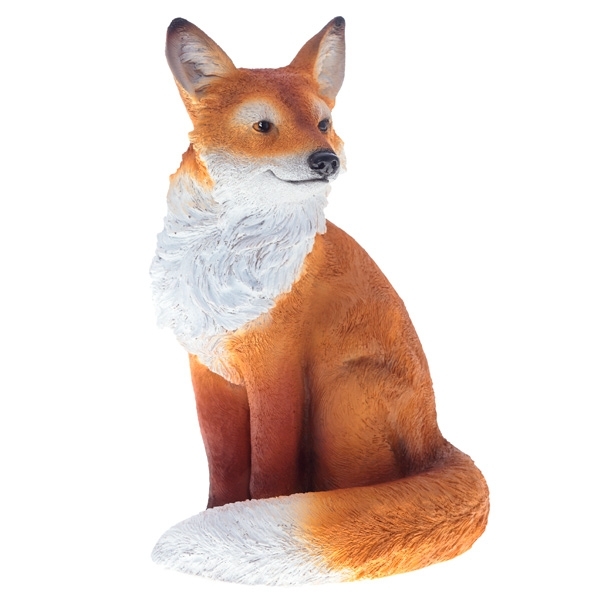 Фигура Лисица БАРЕЛЬЕФ h-37см w-20см L-24см по цене 