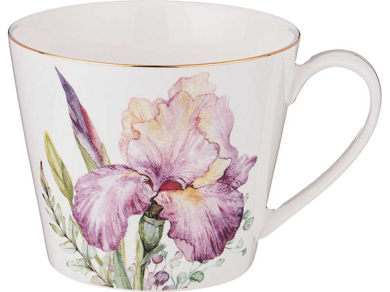 Кружка Лефард Ирисы 450мл фарфор арт.590-322 по цене 