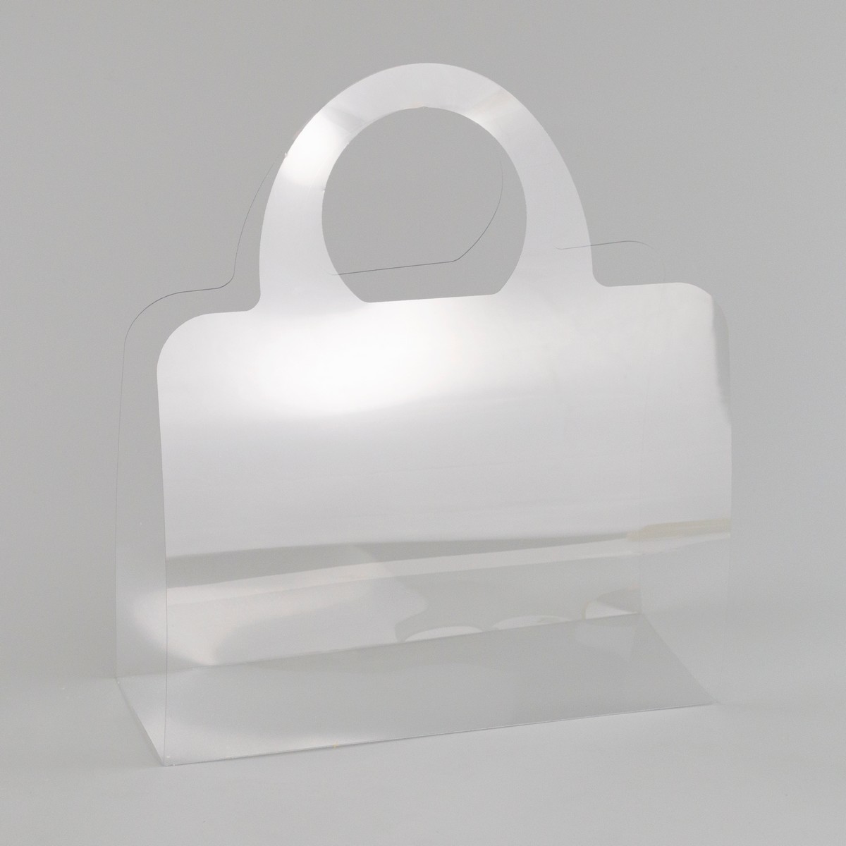 Сумка для цветов (пластик) 32x11x28см, прозрачный арт.к000028482 по цене 