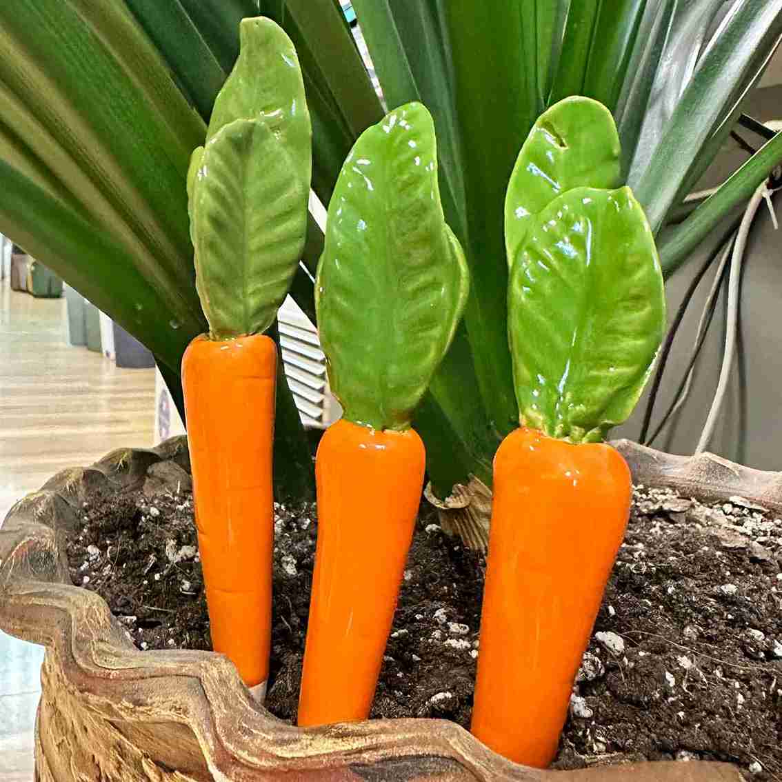 Рыхлитель Морковка 12см, керамика арт.701186 по цене 