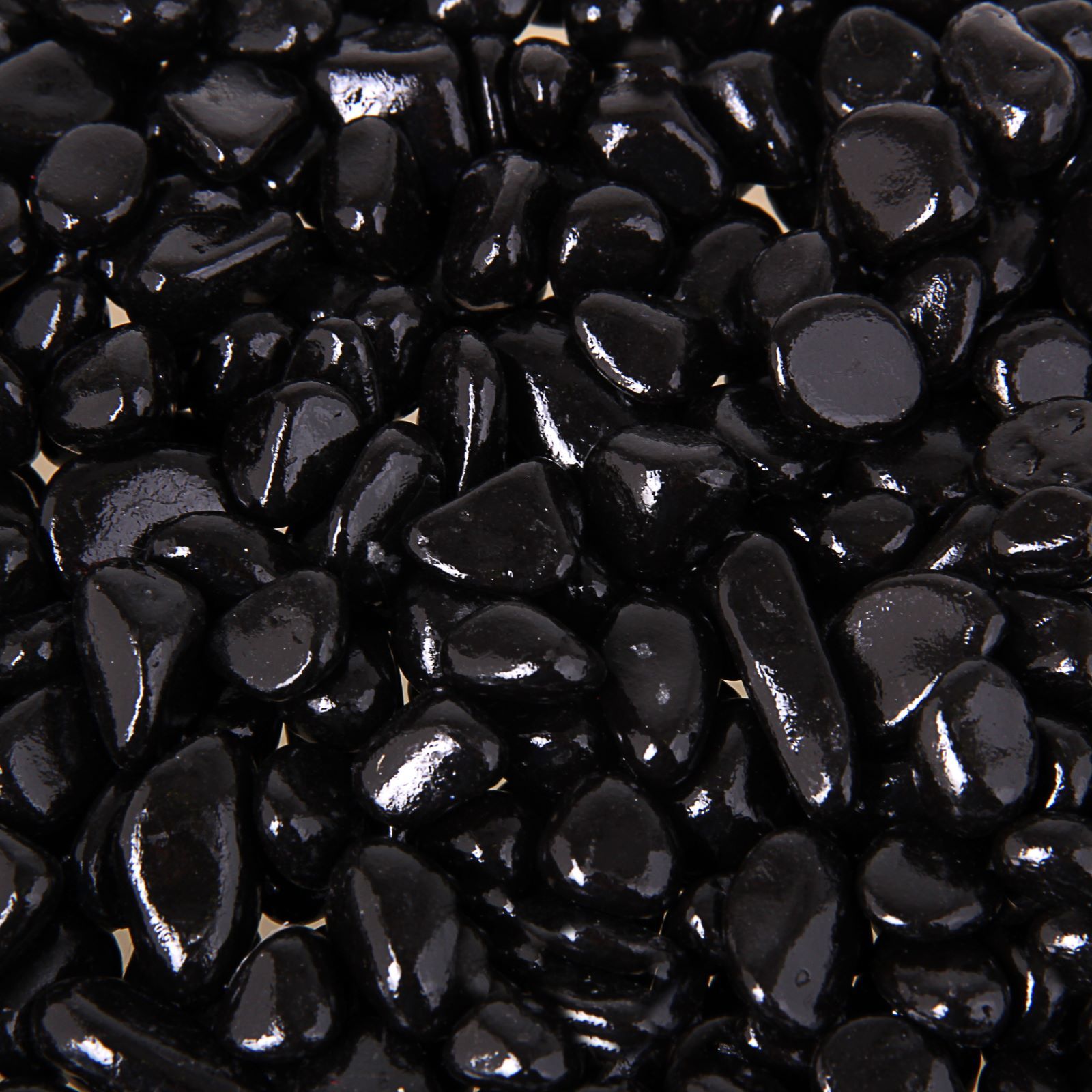 Грунт декоративный Галька цветная фр 8-12мм, черный 800г арт.1198691 по цене 