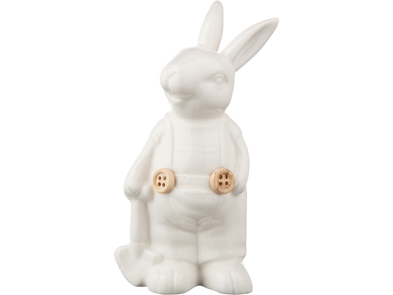 Фигурка Кролик 5x4x10см, фарфор арт.146-1560 по цене 