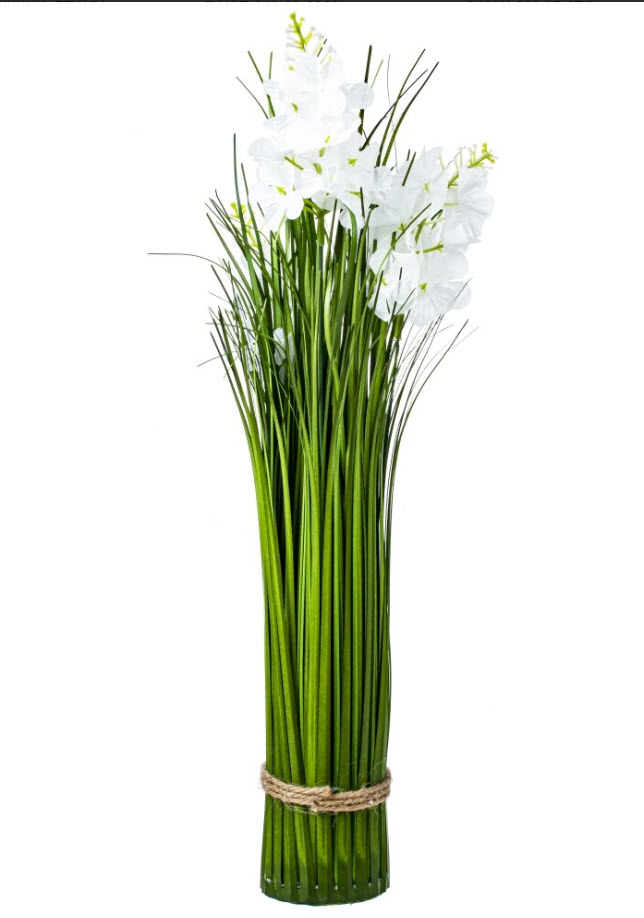 Композиция цветочная 12х12х45см арт.799109 по цене 