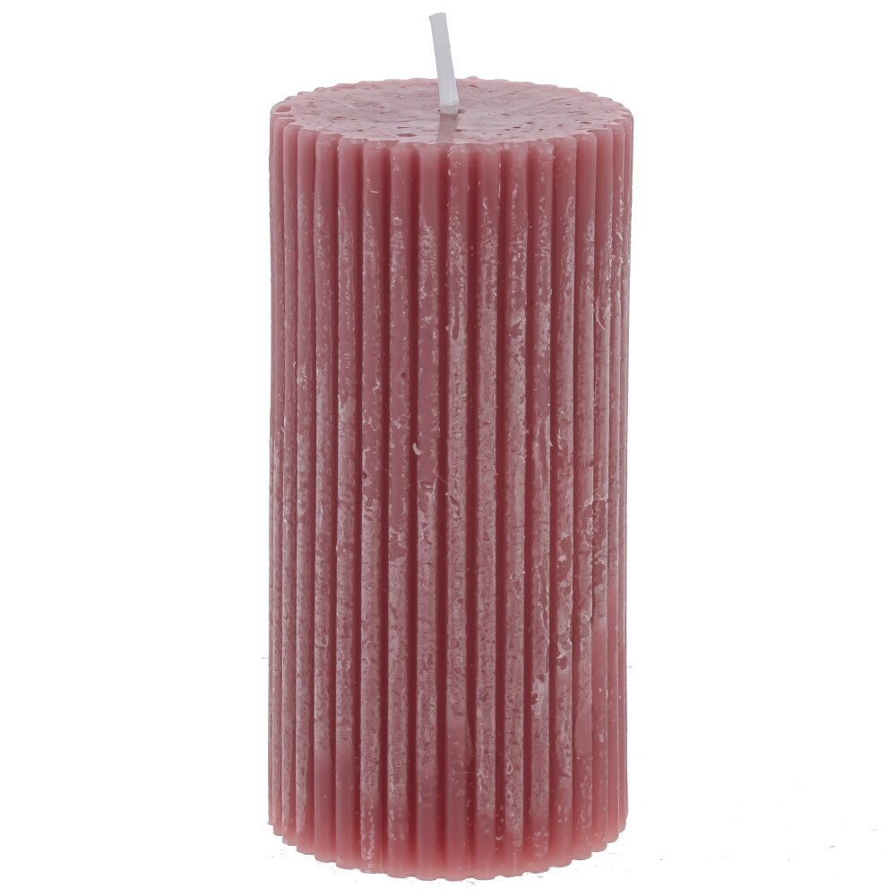 Свеча ароматическая розовый парафин 5х5х10см по цене 