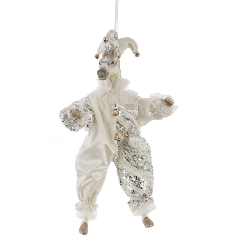 Игрушка набивная подвес Лошадь-клоун 15х8х40см арт.826022 по цене 