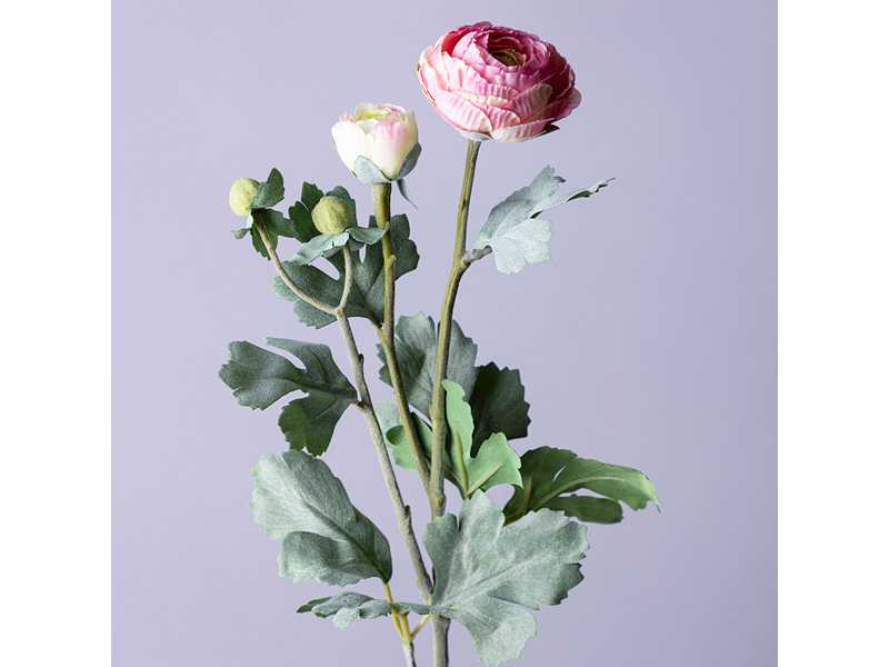 Цветок искусственный Ранункулюс 55см, арт.287-514 по цене 