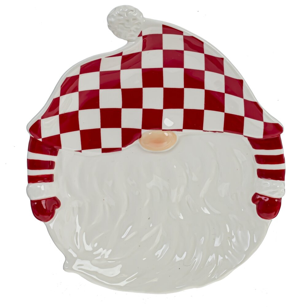 Блюдо Гном 20х23х3,5см, керамика арт.812192 по цене 