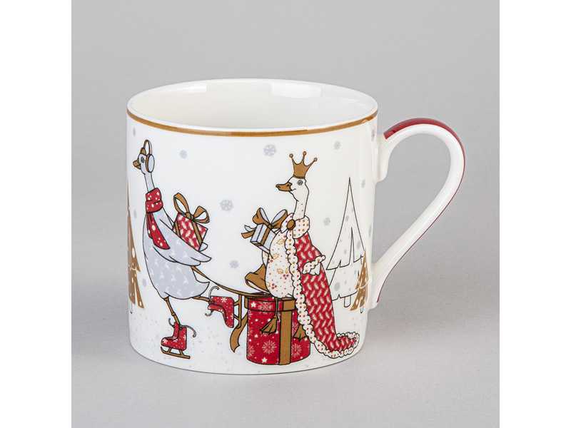 Кружка Лефард Семейное Рождество 425мл, фарфор арт.425-183 по цене 