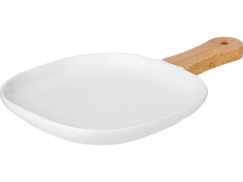 Тарелка сервировочная Лефард Натив 28,3х18,5х2,3см, фарфор арт.761-085 по цене 