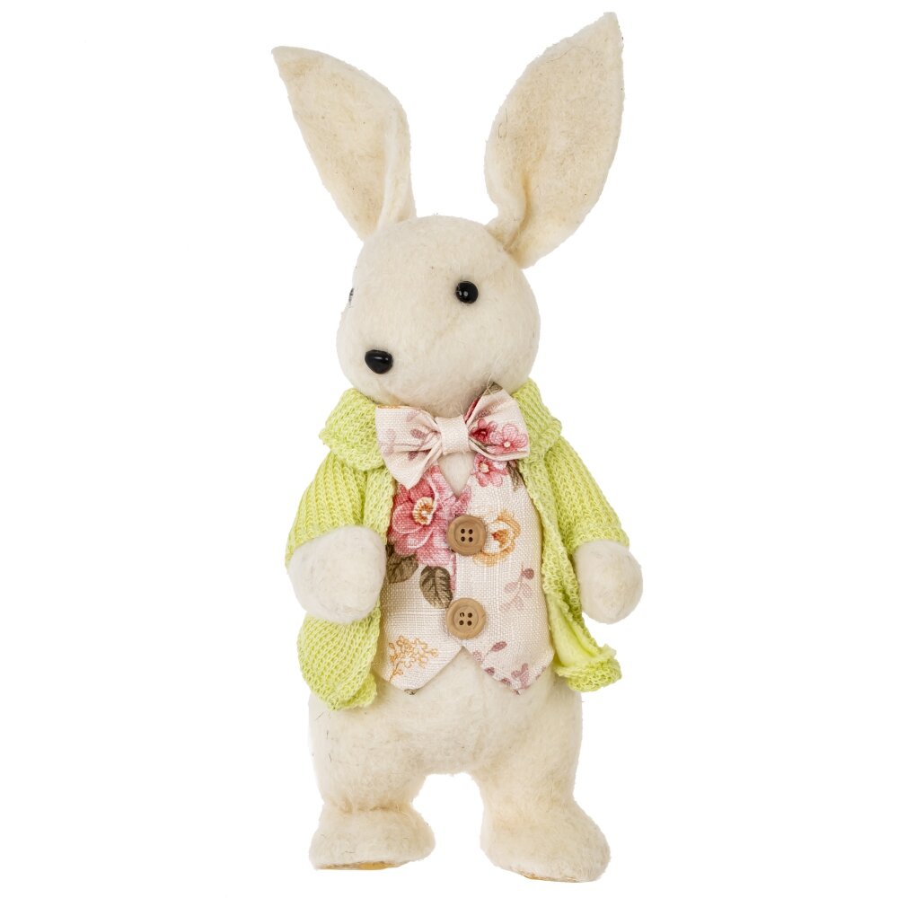 Фигурка декоративная Заяц 12,5x11,5x34см арт.816384 по цене 