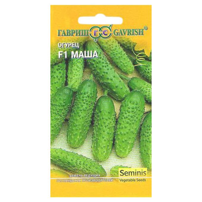 Семена Огурец партенокарпический Маша F1 5 шт. корнишон Гавриш 