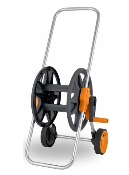 Тележка для шланга с металлической ручкой GLQ шланг 1/2" 45 м, 5/8" 35 м, 3/4" 25 м GL 860 по цене 