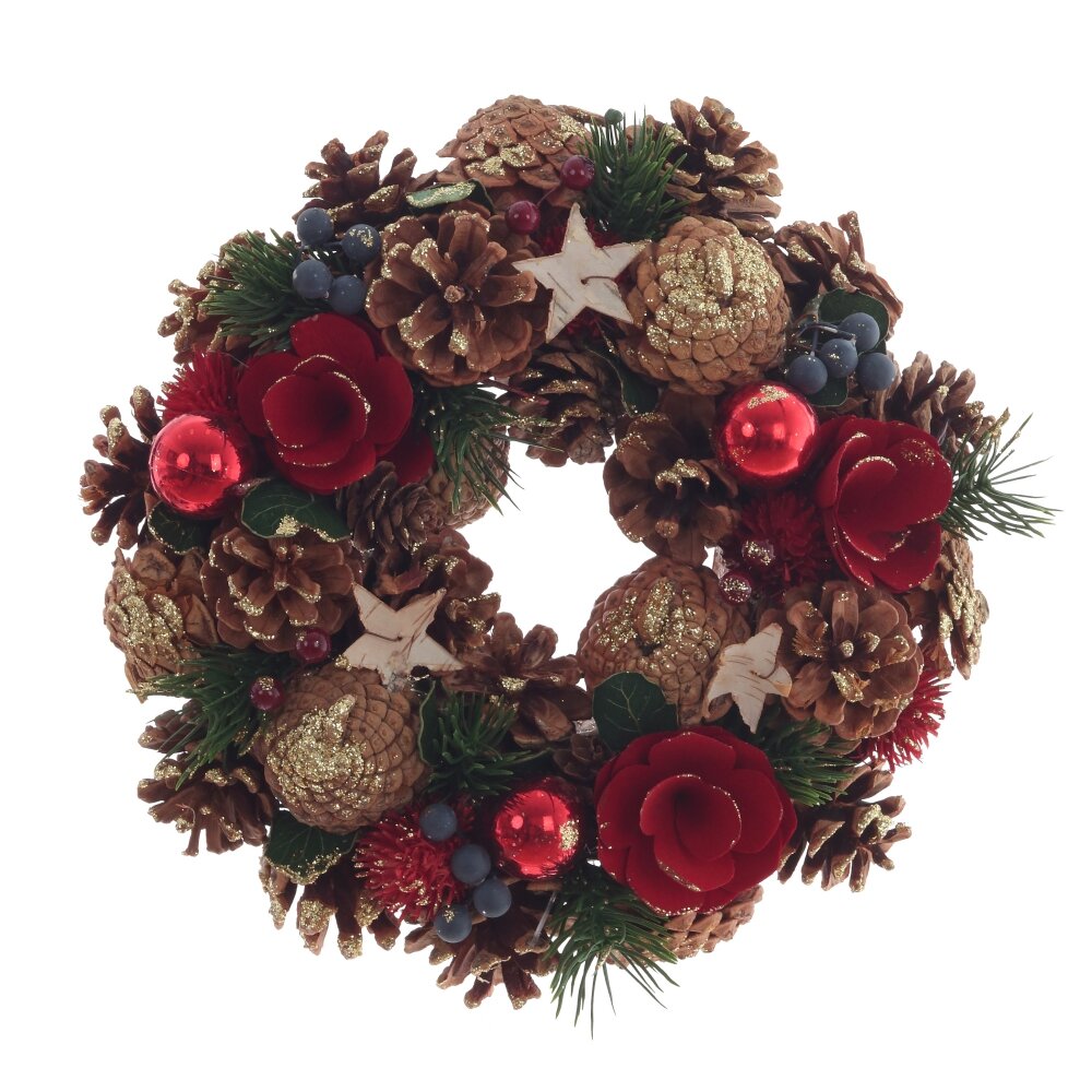 Изделие декоративное Венок 24х7х24см арт.808816 по цене 