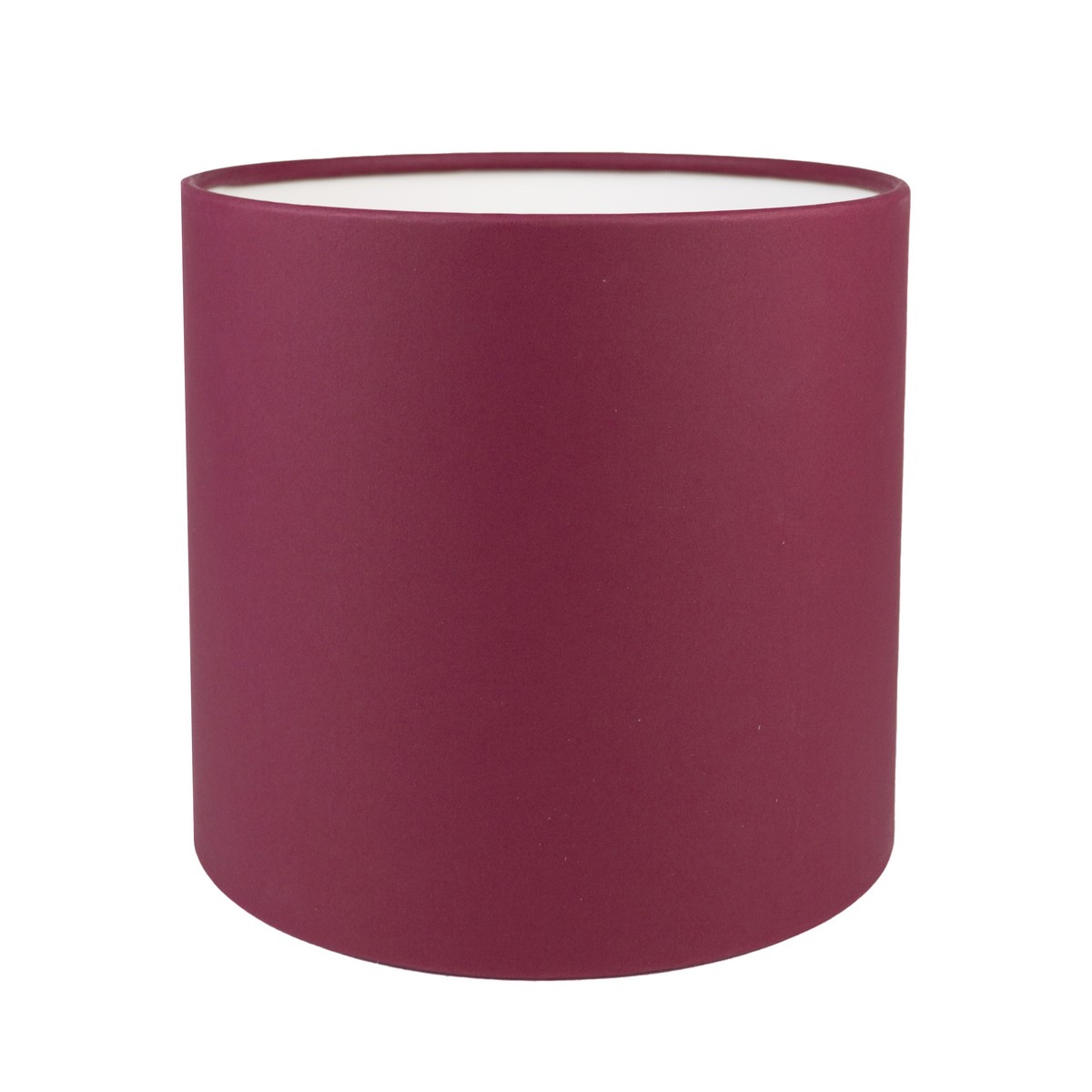Коробка подарочная круглая без крышки 16x15см, бордовый по цене 