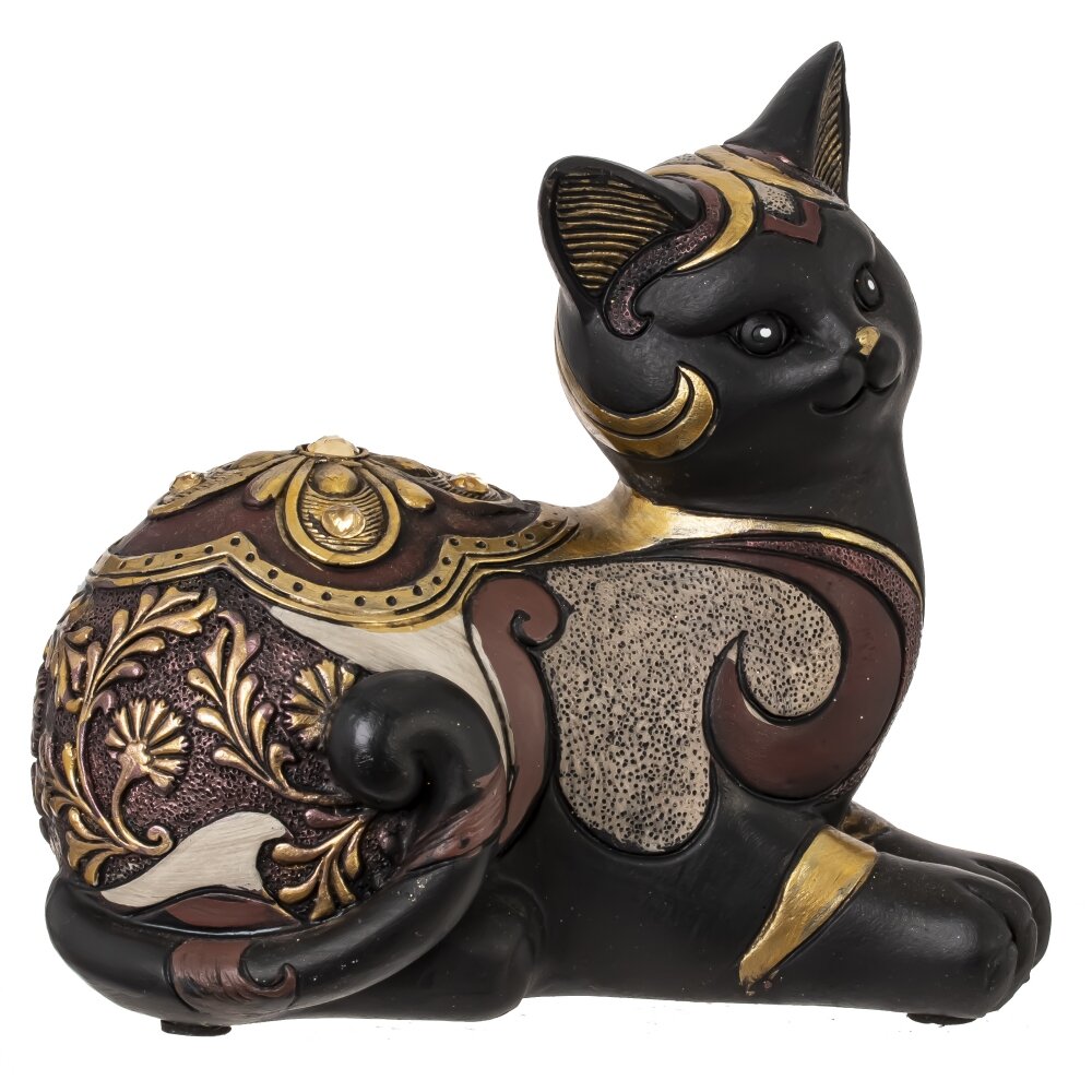 Фигурка декоративная Кошка 9х8х14см арт.816411 по цене 