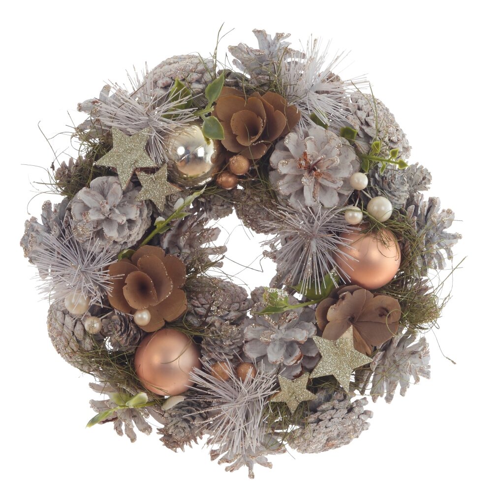 Изделие декоративное Венок 25х8х25см арт.808771 по цене 