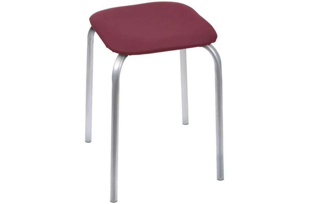 Табурет Классика-3 темно-красный 37х37х46см по цене 