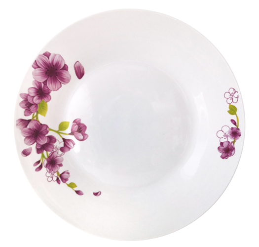 Тарелка обеденная Клематис 23см, фарфор арт.MFK20419 по цене 