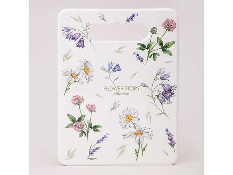 Подставка под горячее Агнесс История цветов 20x15x1см, керамика арт.358-2188 по цене 