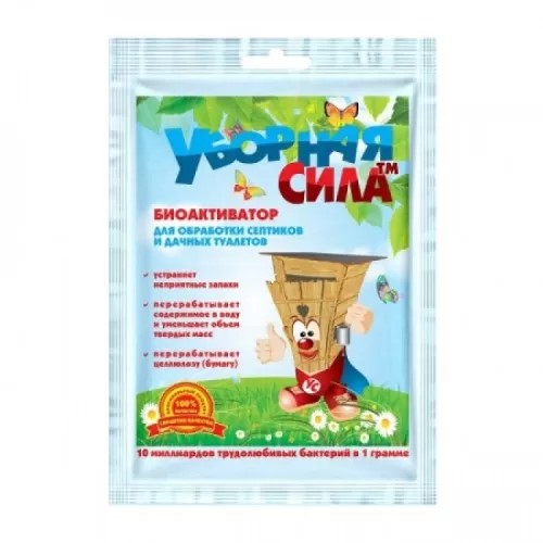 Биоактиватор "Уборная сила" для септика 75 гр. по цене 
