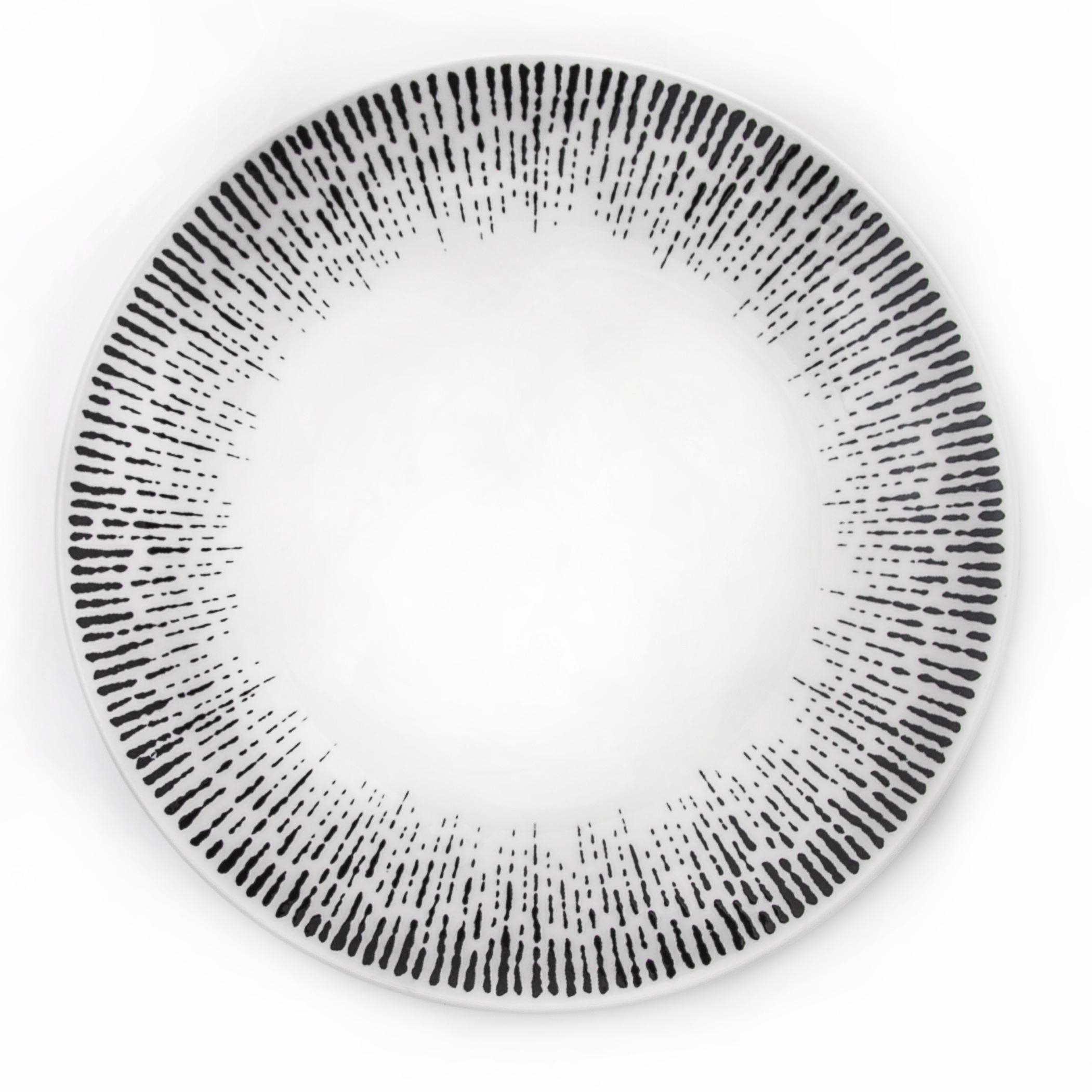 Тарелка мелкая 23см Мила Рипси, керамика арт.253-27009 по цене 