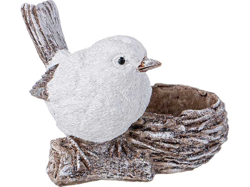 Подсвечник Птичка 10,5х8х9,5см, полистоун арт.79-244 по цене 