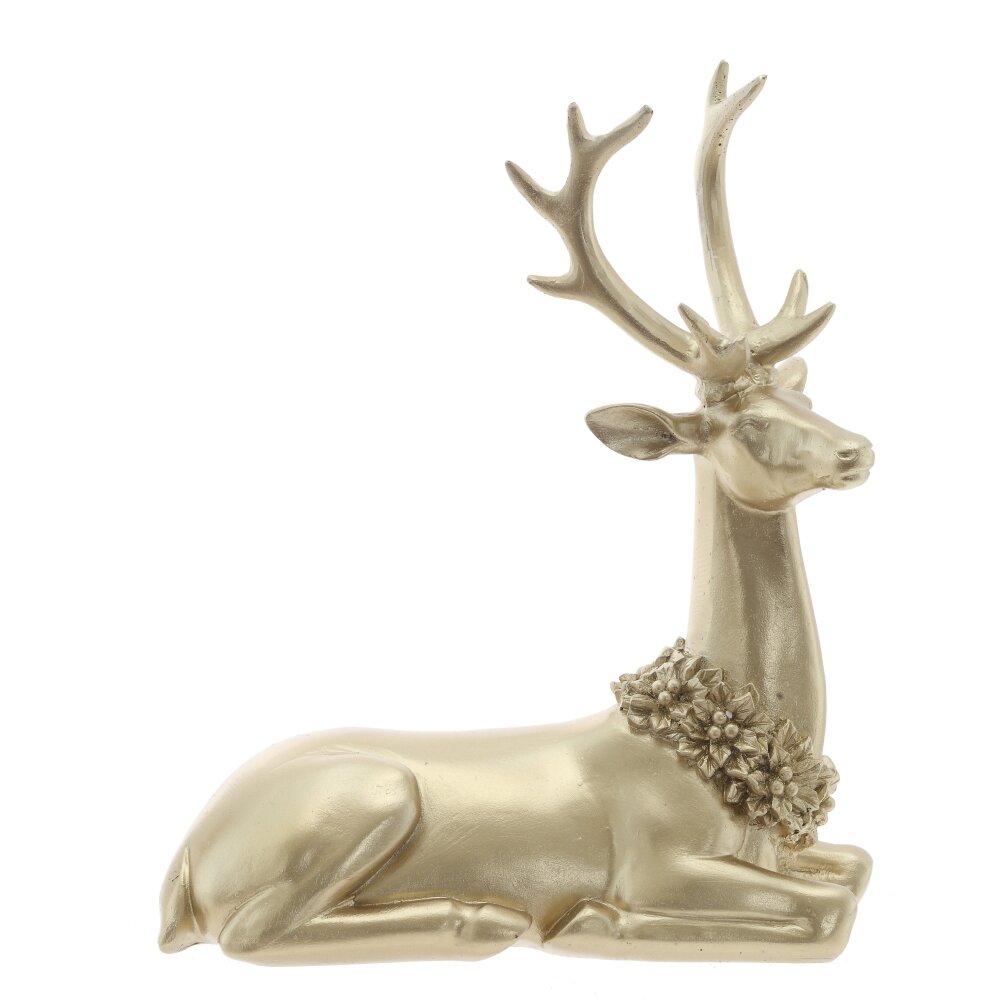 Фигурка декоративная Олень 17х8х20см арт.821662 по цене 