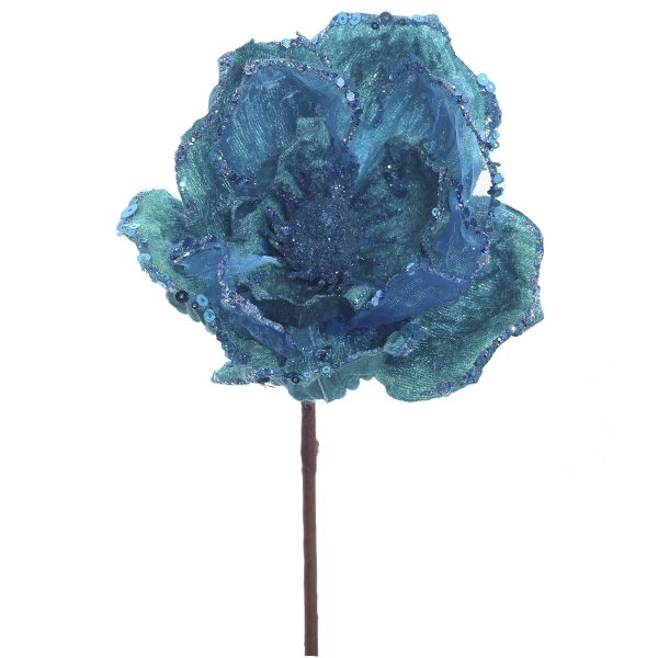 Изделие декоративное Цветок Магнолия 28см по цене 